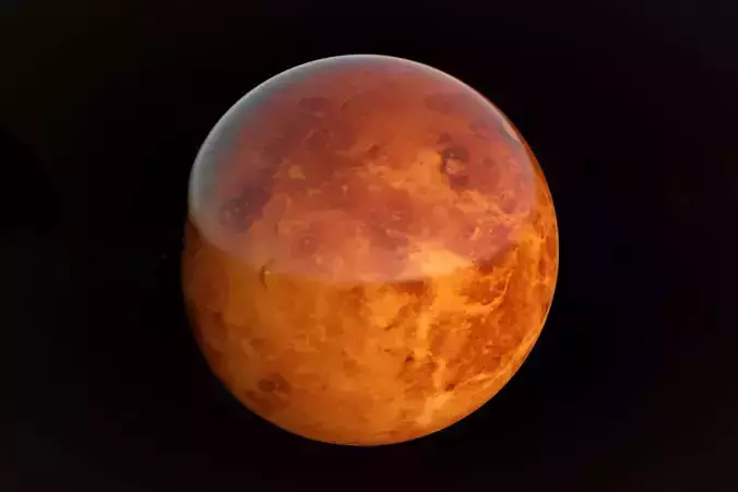 Planet Venus 3D Model 8K