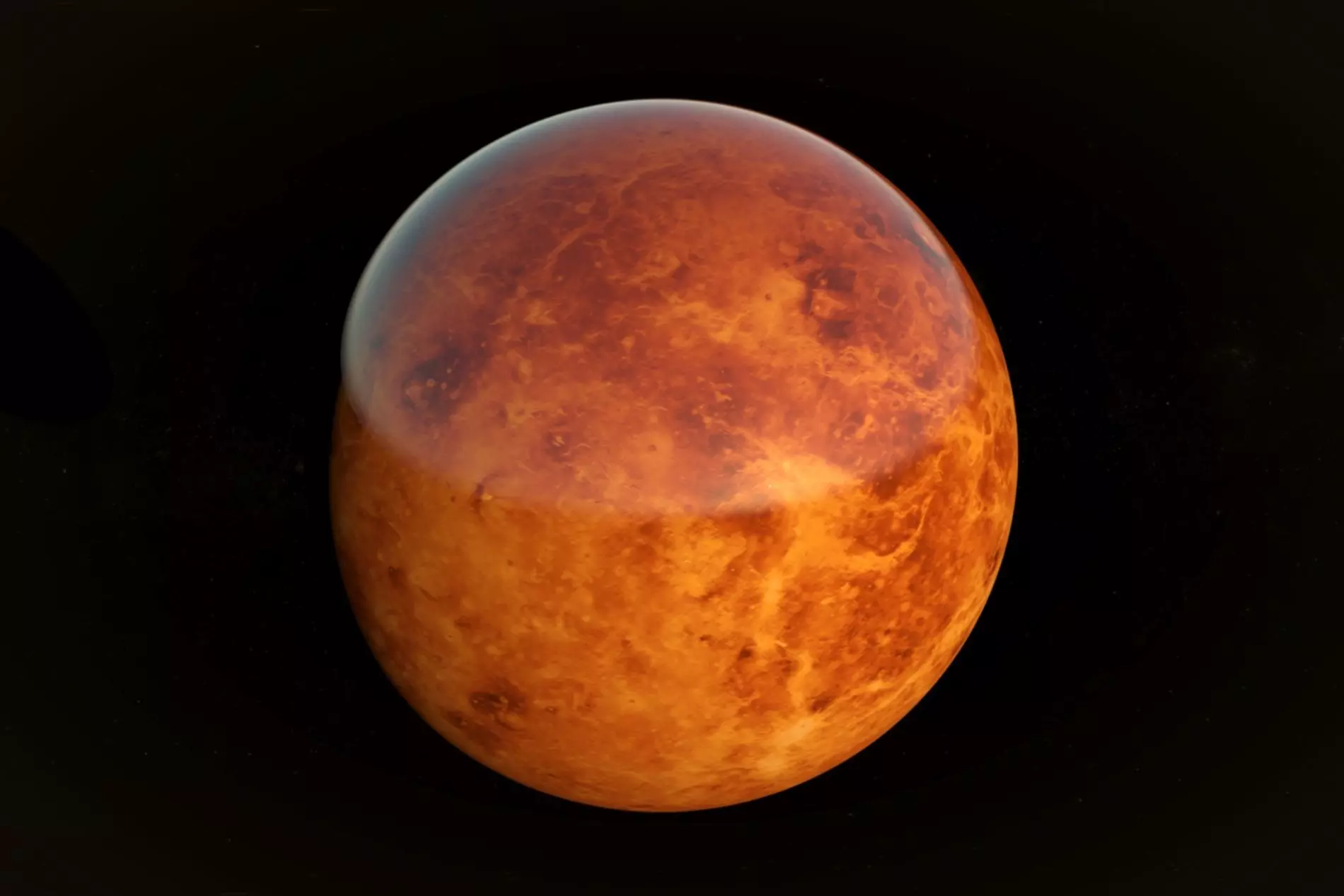 Planet Venus 3D Model 8K Low-poly 3D model_0