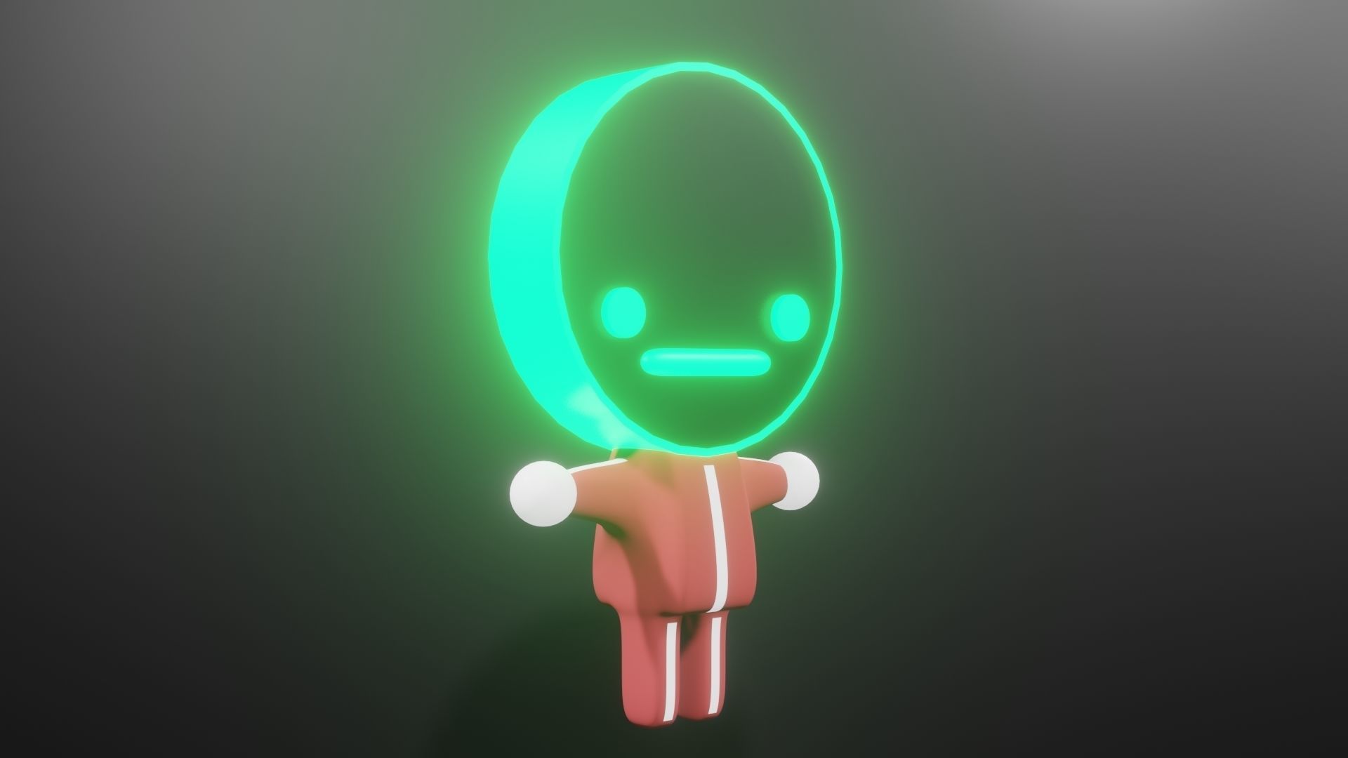 Funny 3d characters for games or animation Low-poly 3D model_6