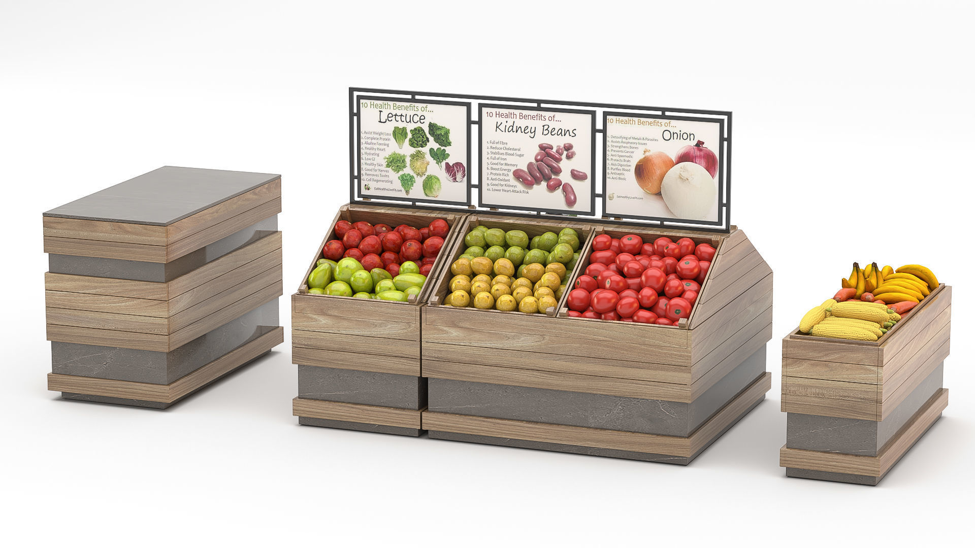 Vegetable Camber 3D model_3