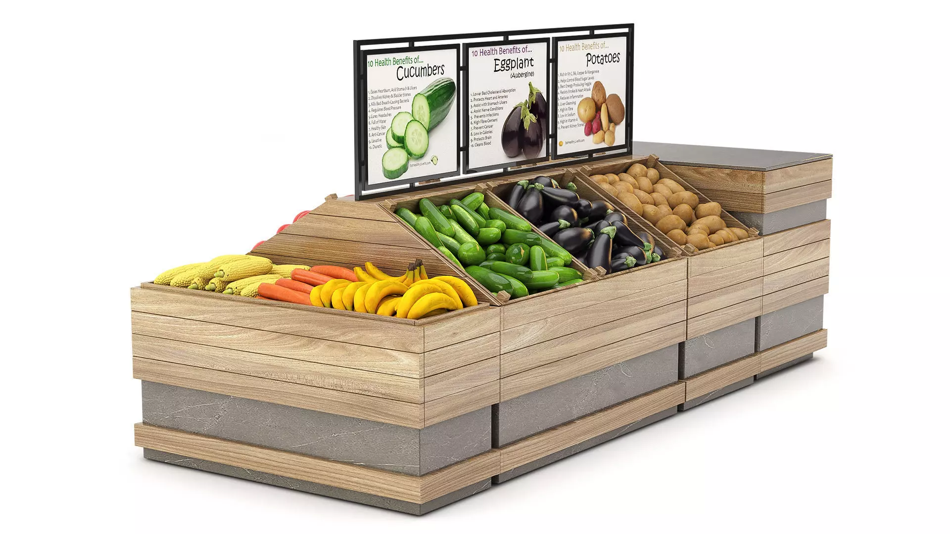 Vegetable Camber 3D model_0