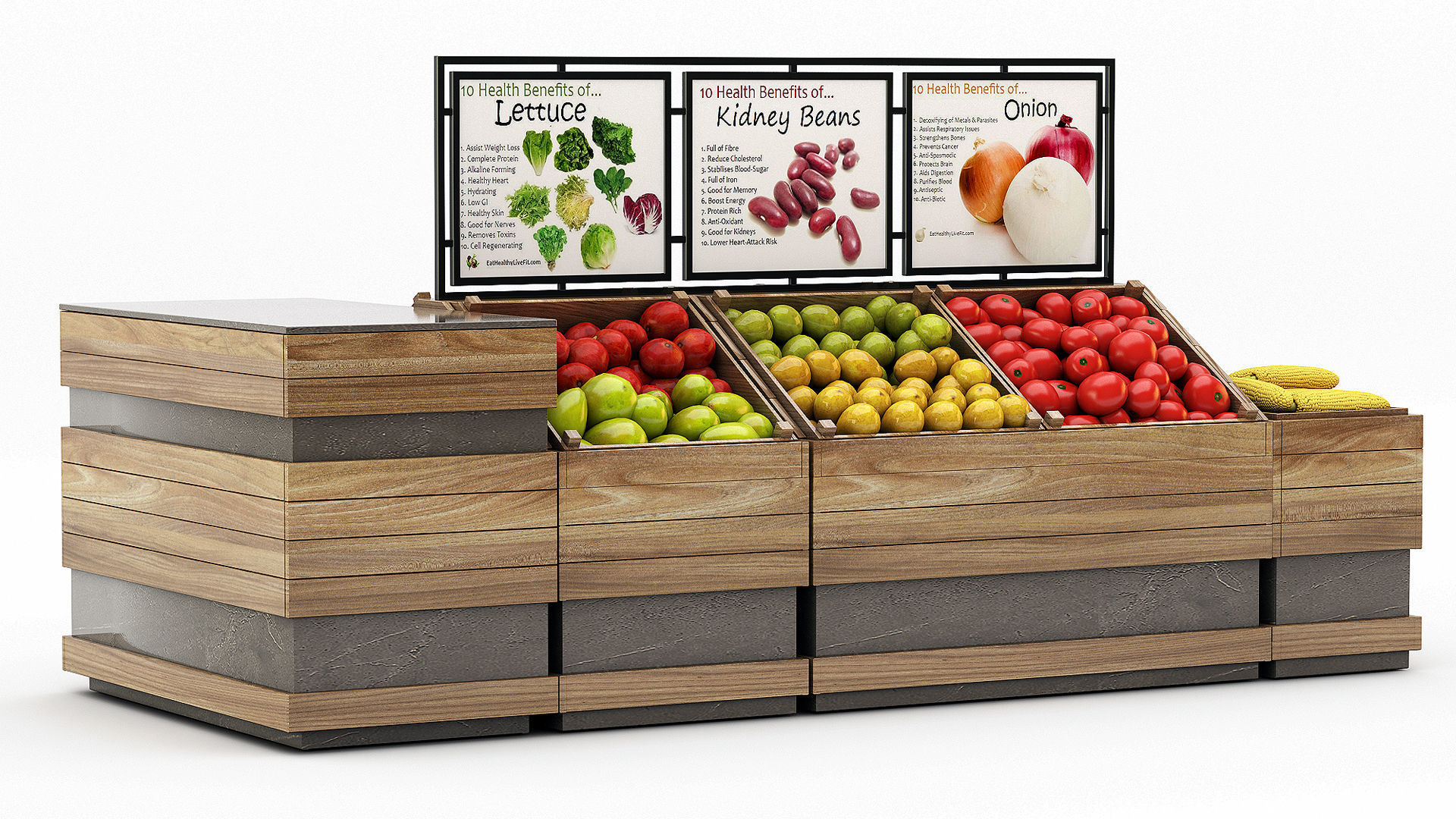 Vegetable Camber 3D model_1