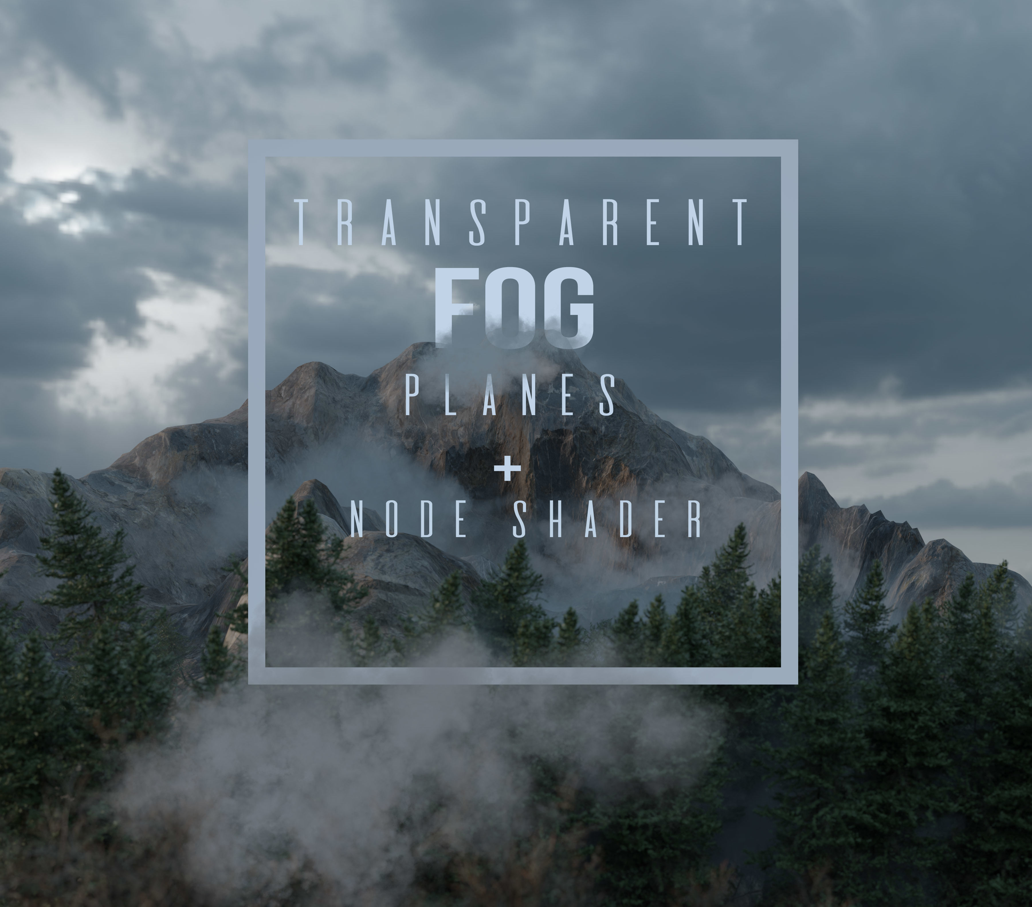 Transparent Fog Planes and Node Shader for Blender Texture_7
