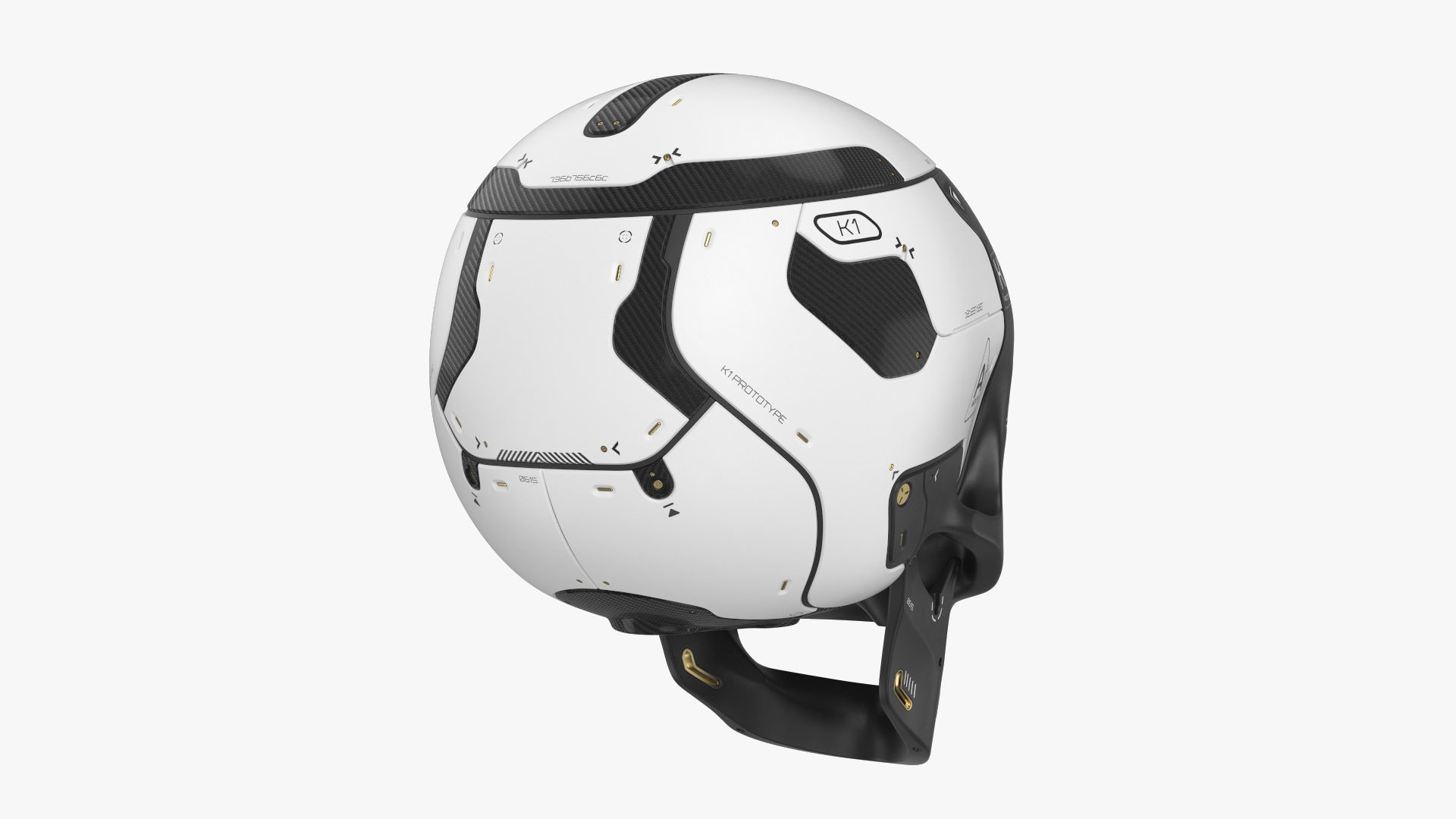 Artificial Skull 3D model_8