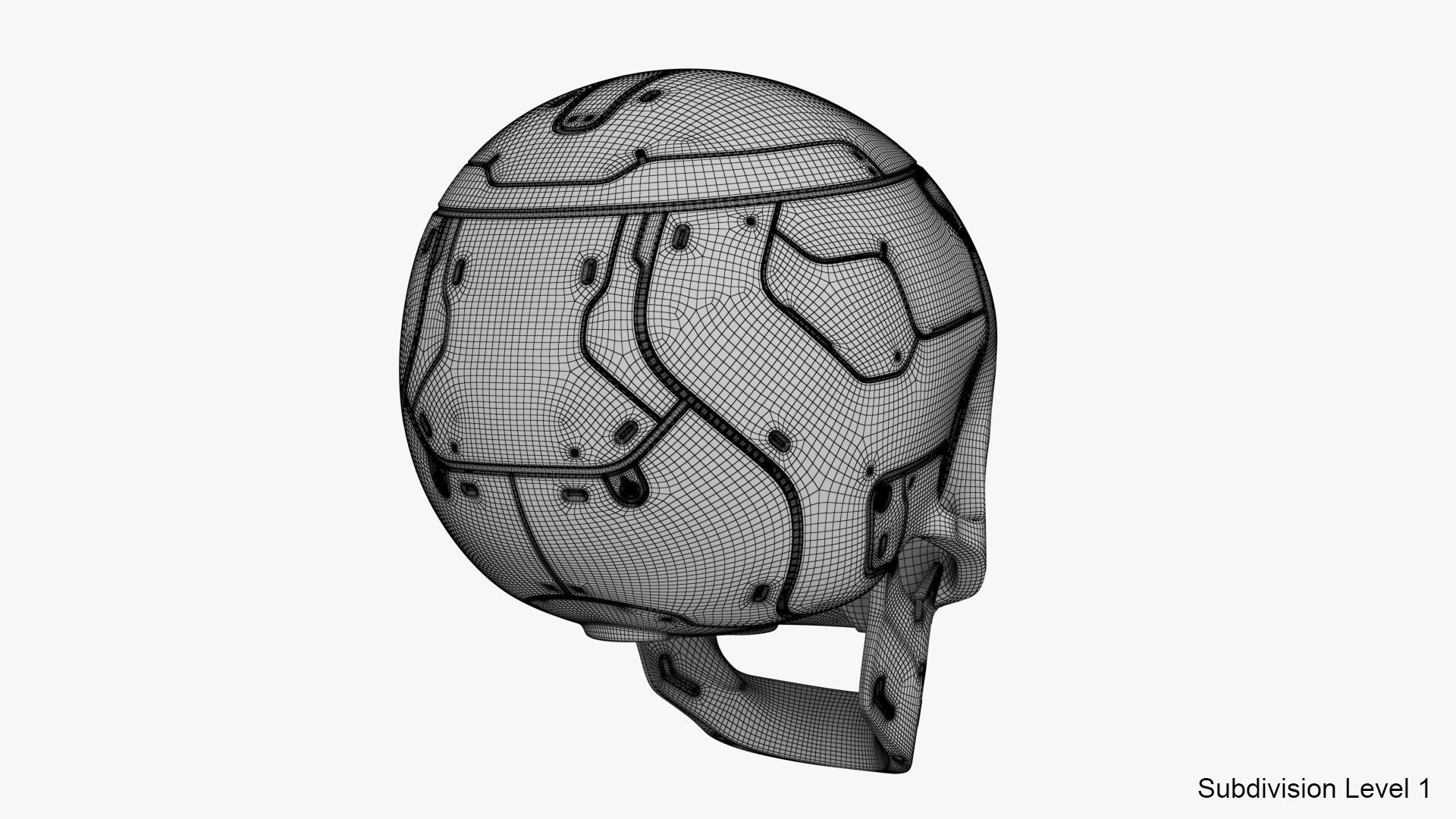 Artificial Skull 3D model_18