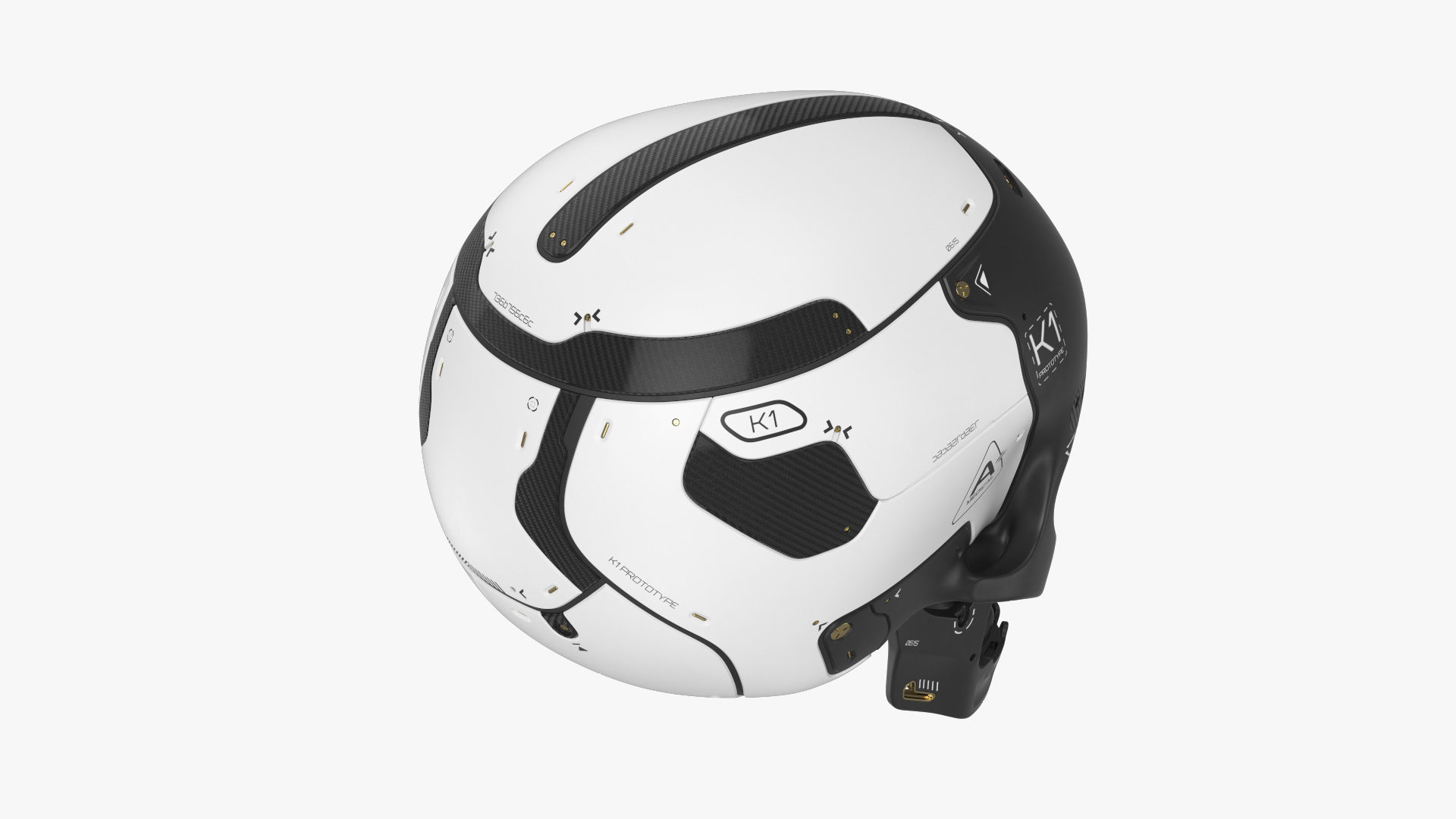 Artificial Skull 3D model_9