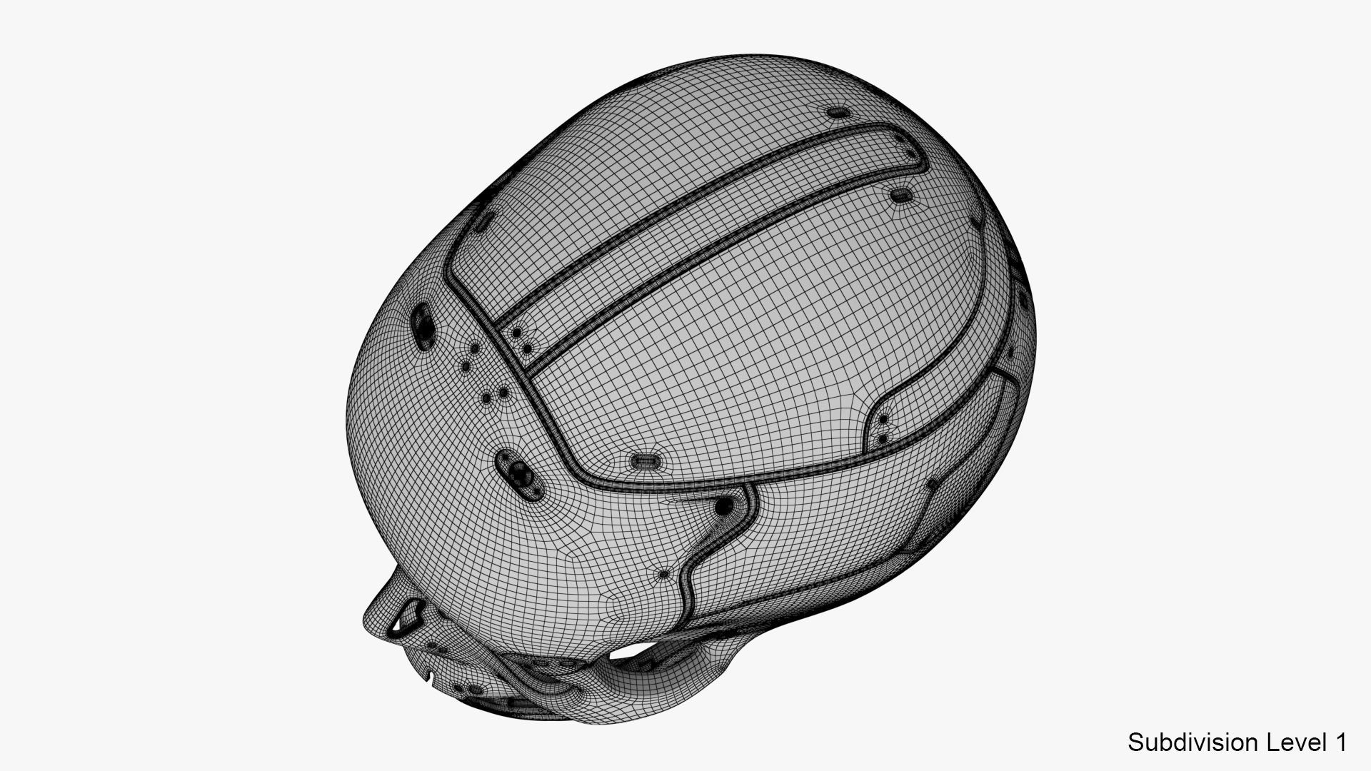 Artificial Skull 3D model_20