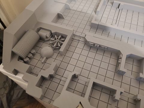Wayfarer ship Gameboard 3D print model_1
