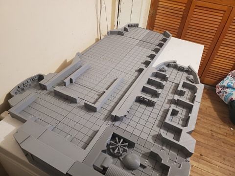 Wayfarer ship Gameboard 3D print model_3