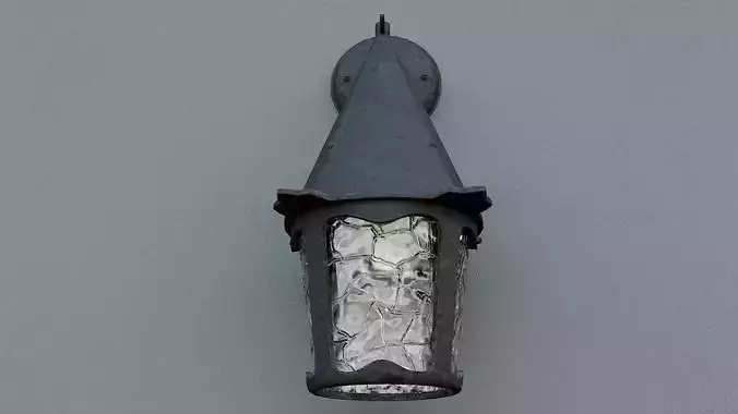 1920s Aluminum Outdoor Sconces 