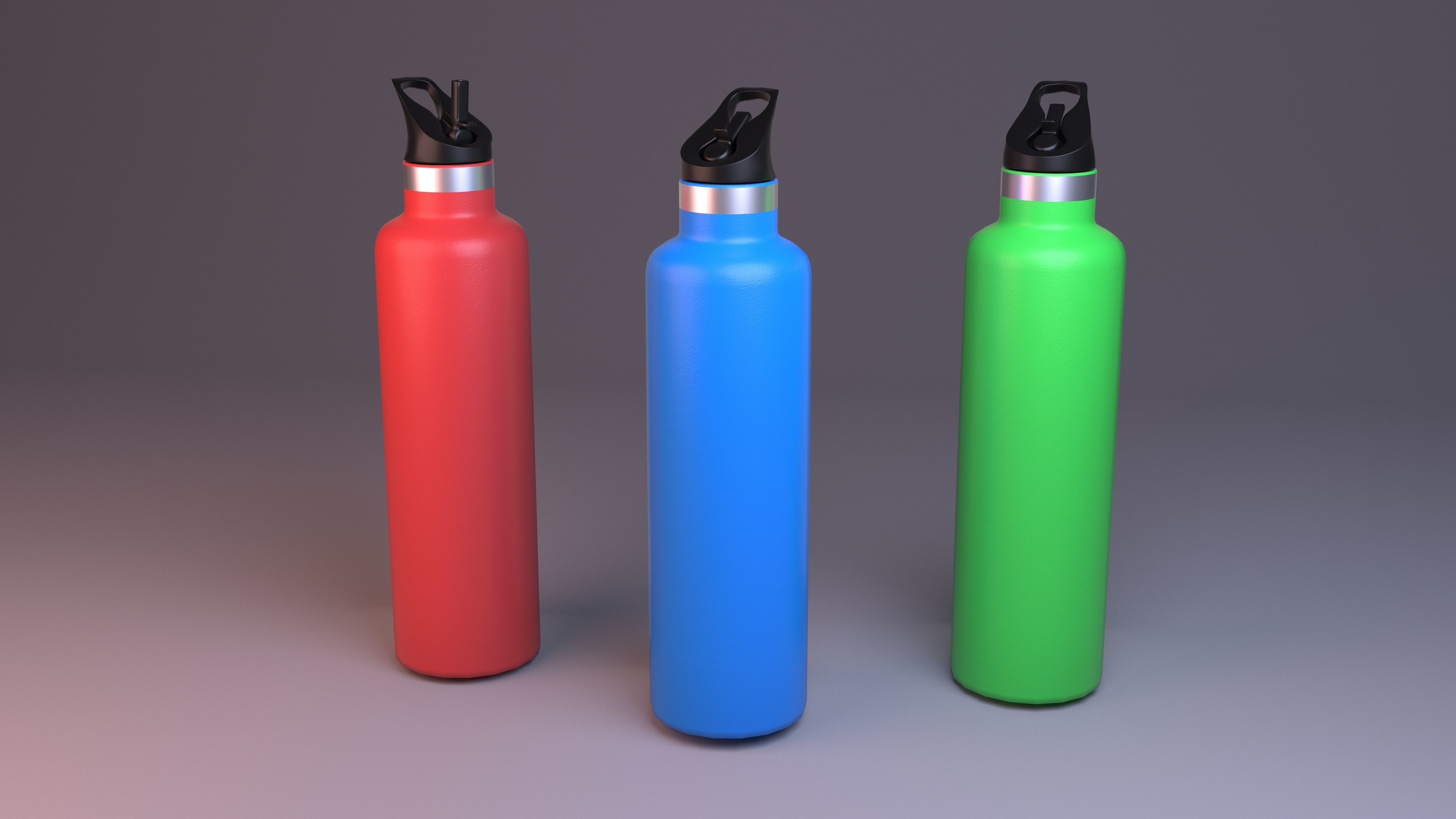 3D model Sport Water Bottle VR / AR / lowpoly CGTrader