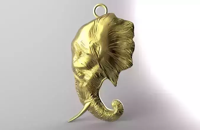 Elephant pendant 