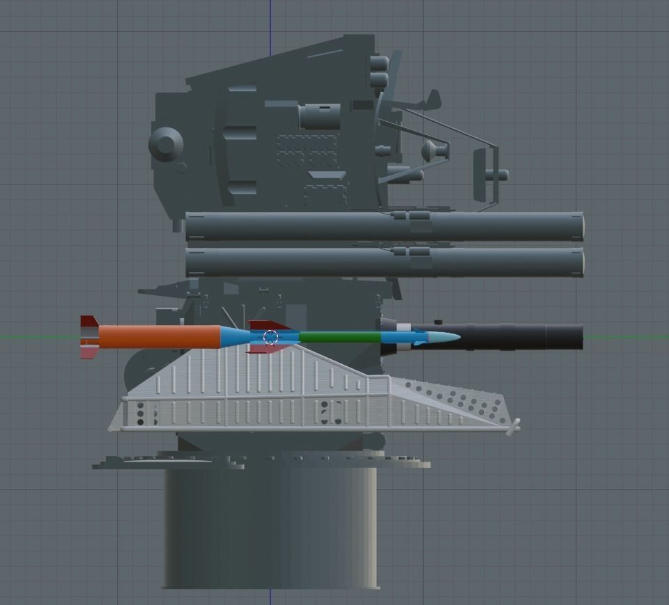 Russian 3K87 Kashtan CIWS 3D model_4