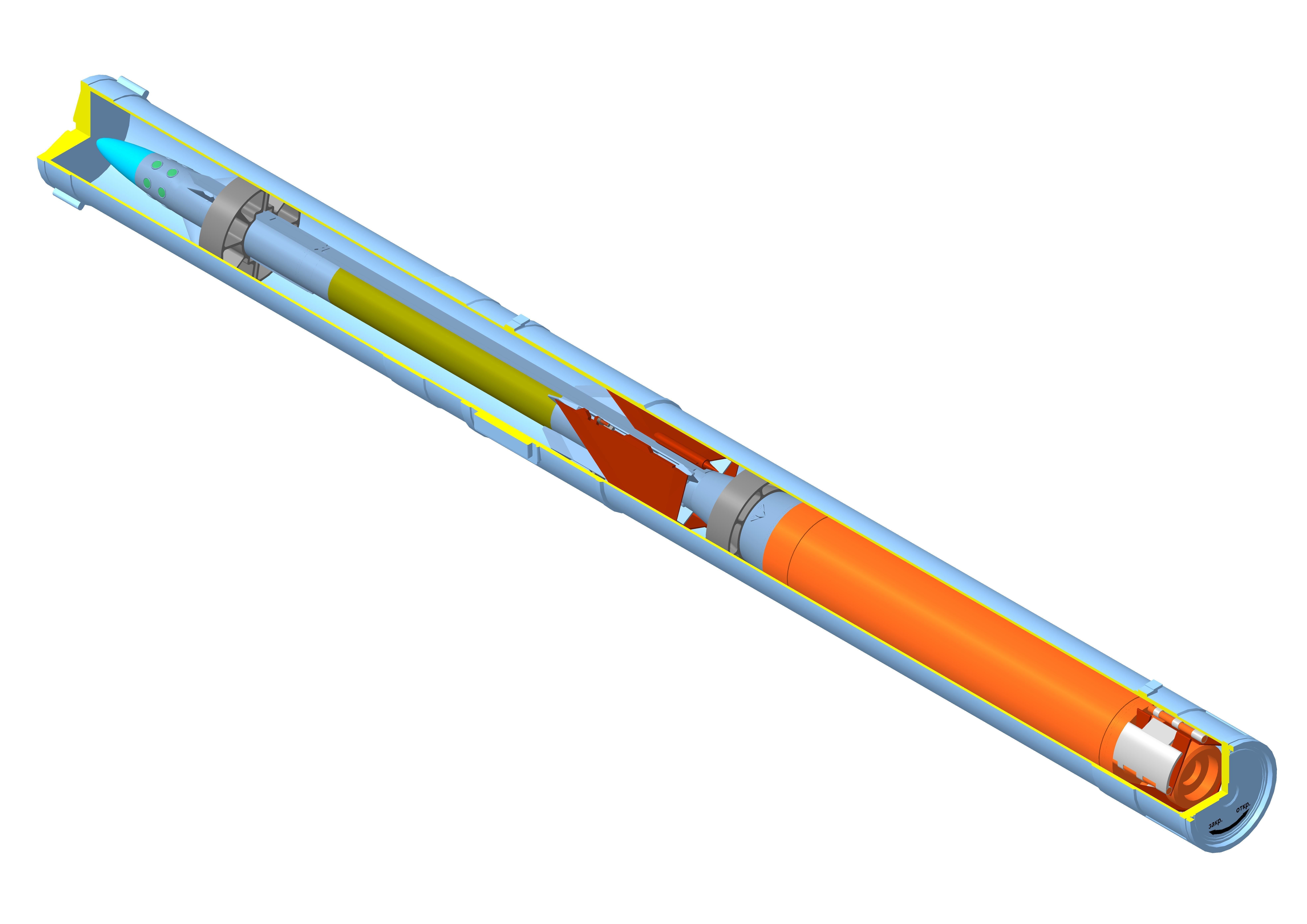 Russian 3K87 Kashtan CIWS 3D model_8