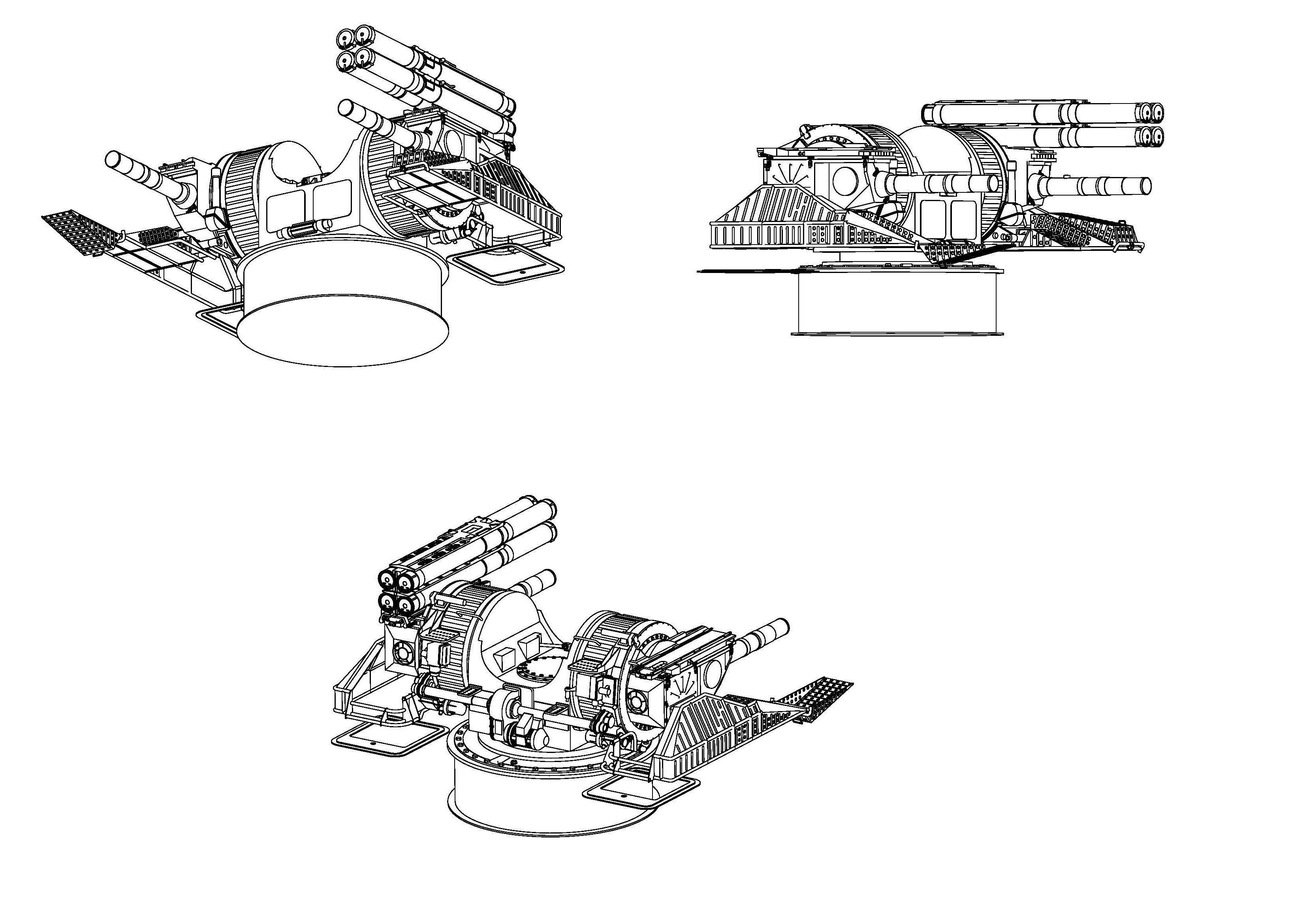 Russian 3K87 Kashtan CIWS 3D model_14