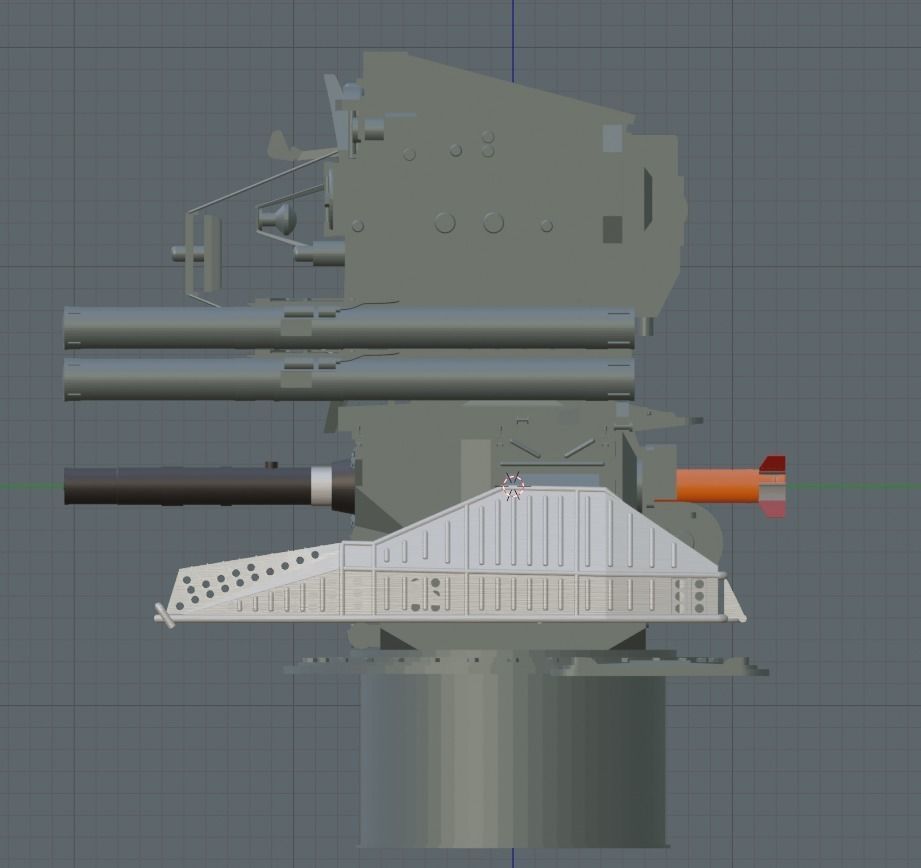 Russian 3K87 Kashtan CIWS 3D model_2