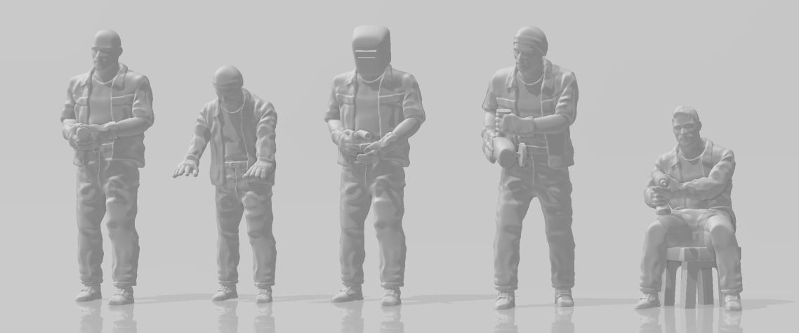 Workshop Labor Mechanics 3D print model_6