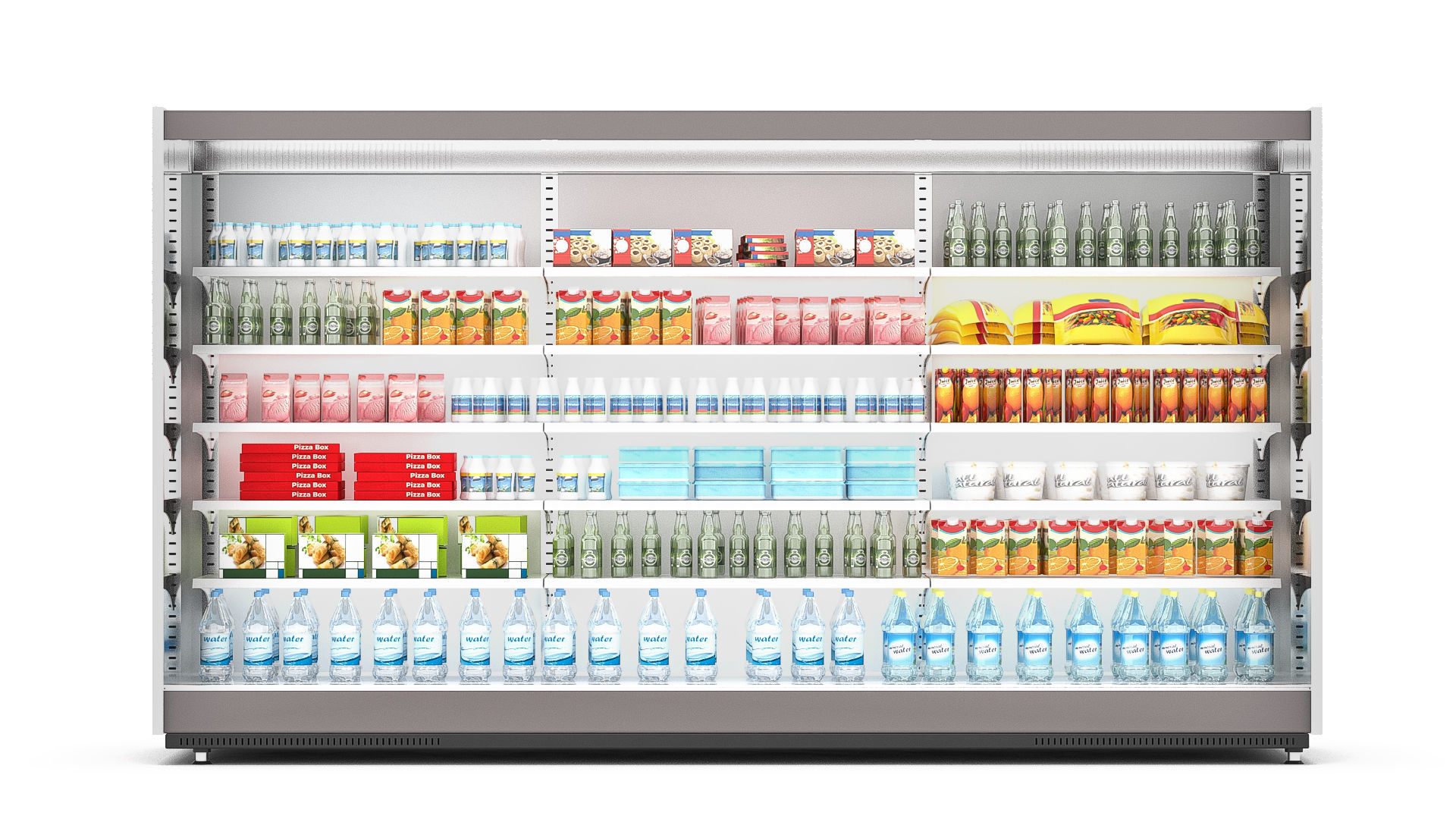 Supermarket Equipment 3D model_2