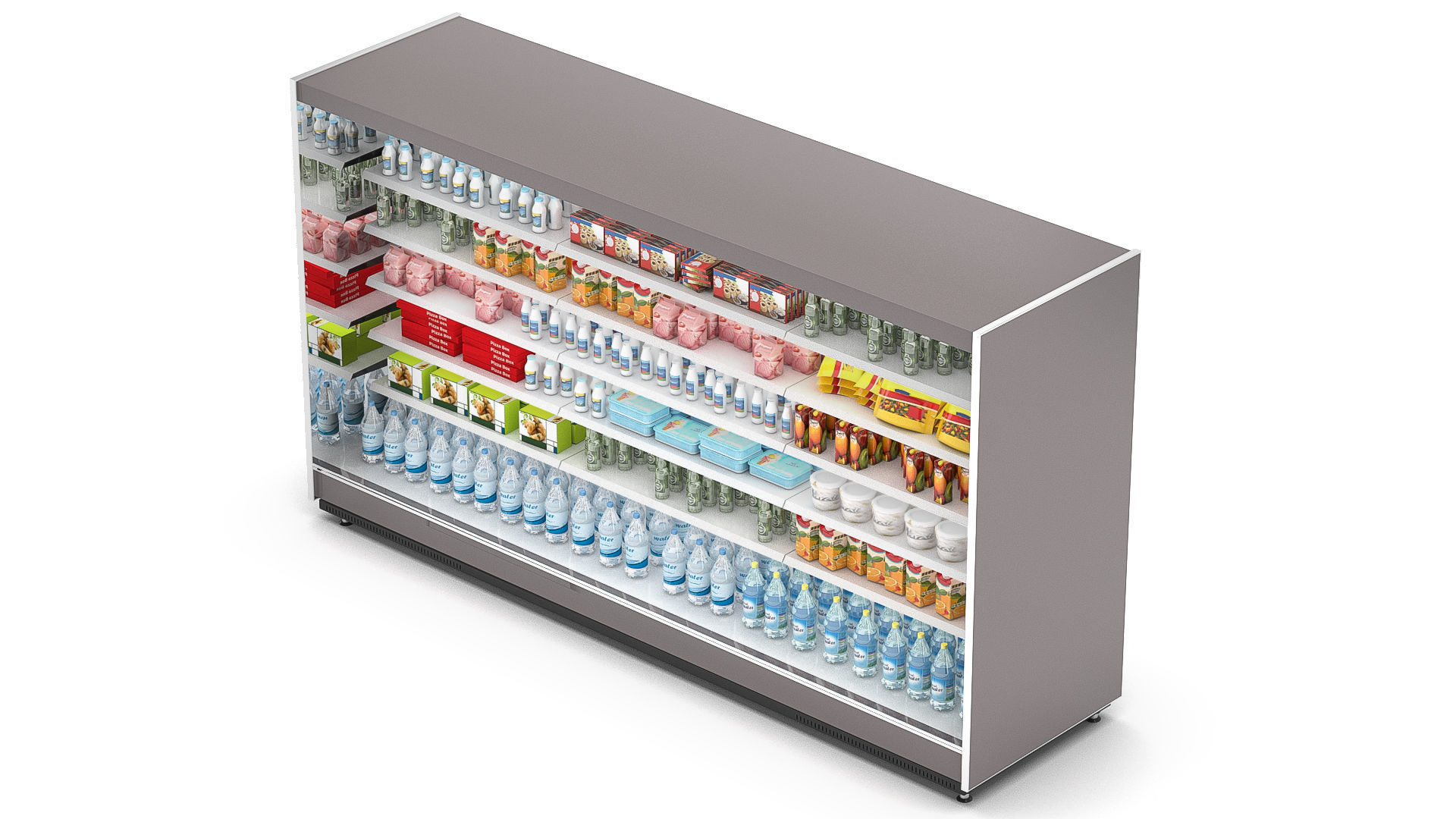 Supermarket Equipment 3D model_4