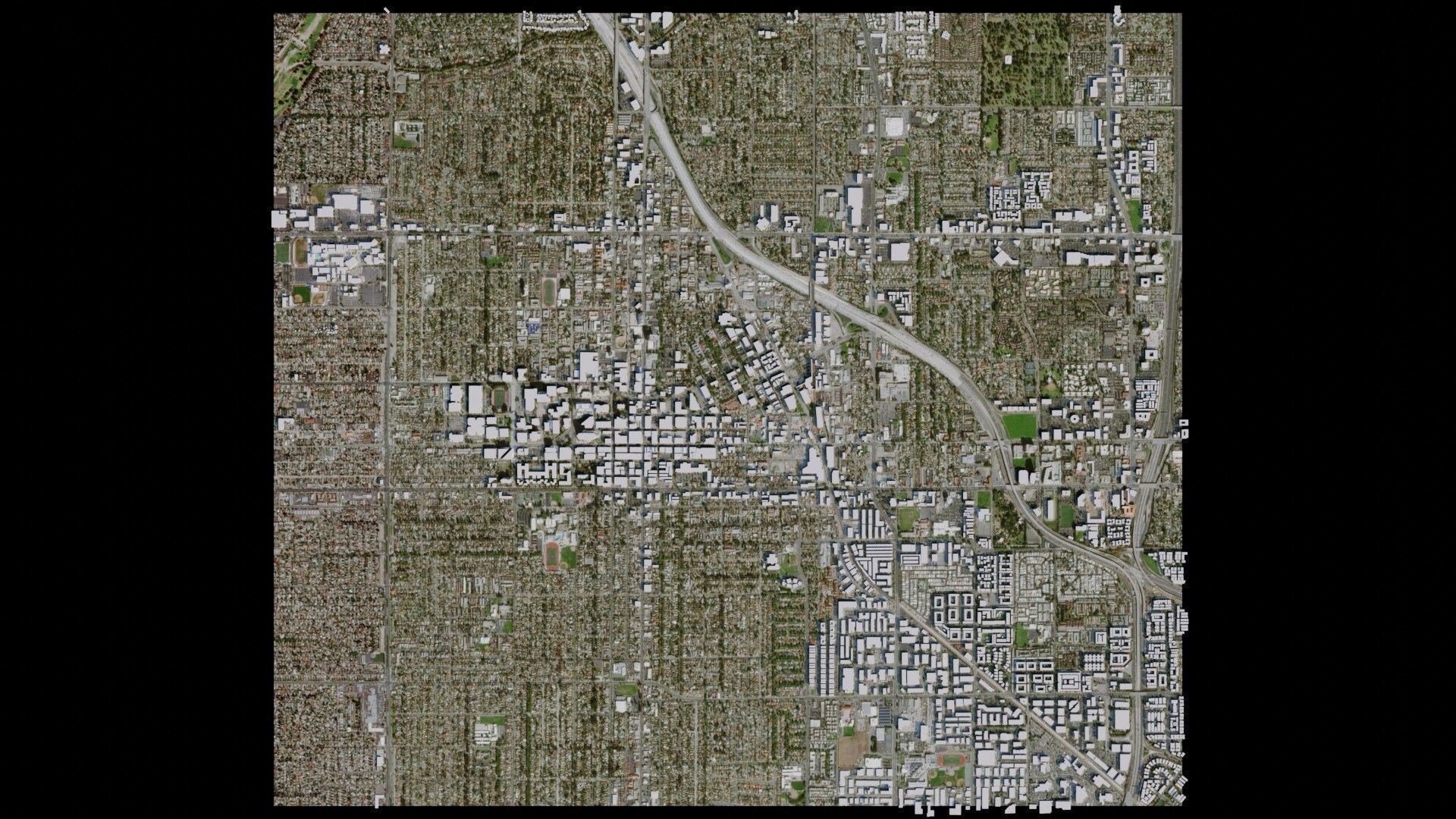 Santa Ana - USA 3D model_2