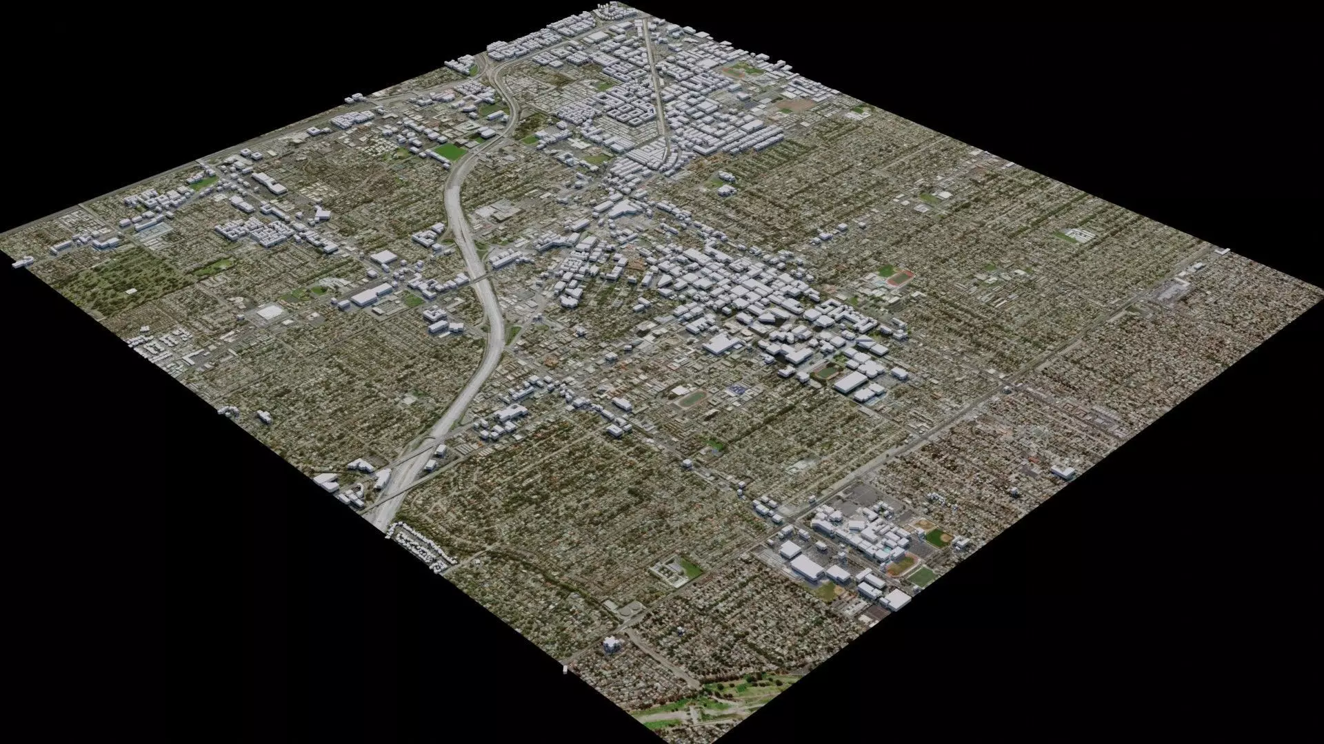 Santa Ana - USA 3D model_0