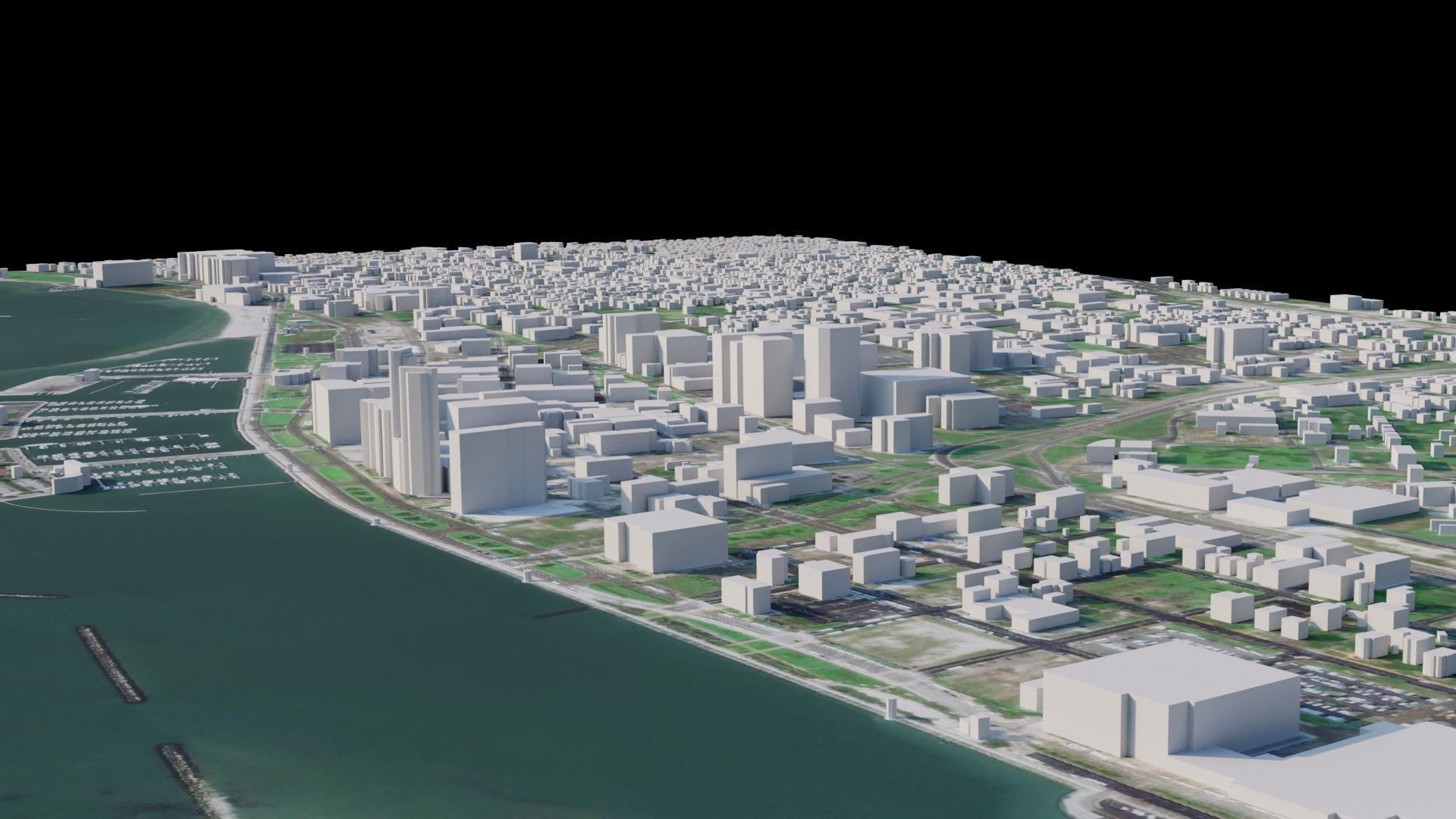 Corpus Christi - USA 3D model_1