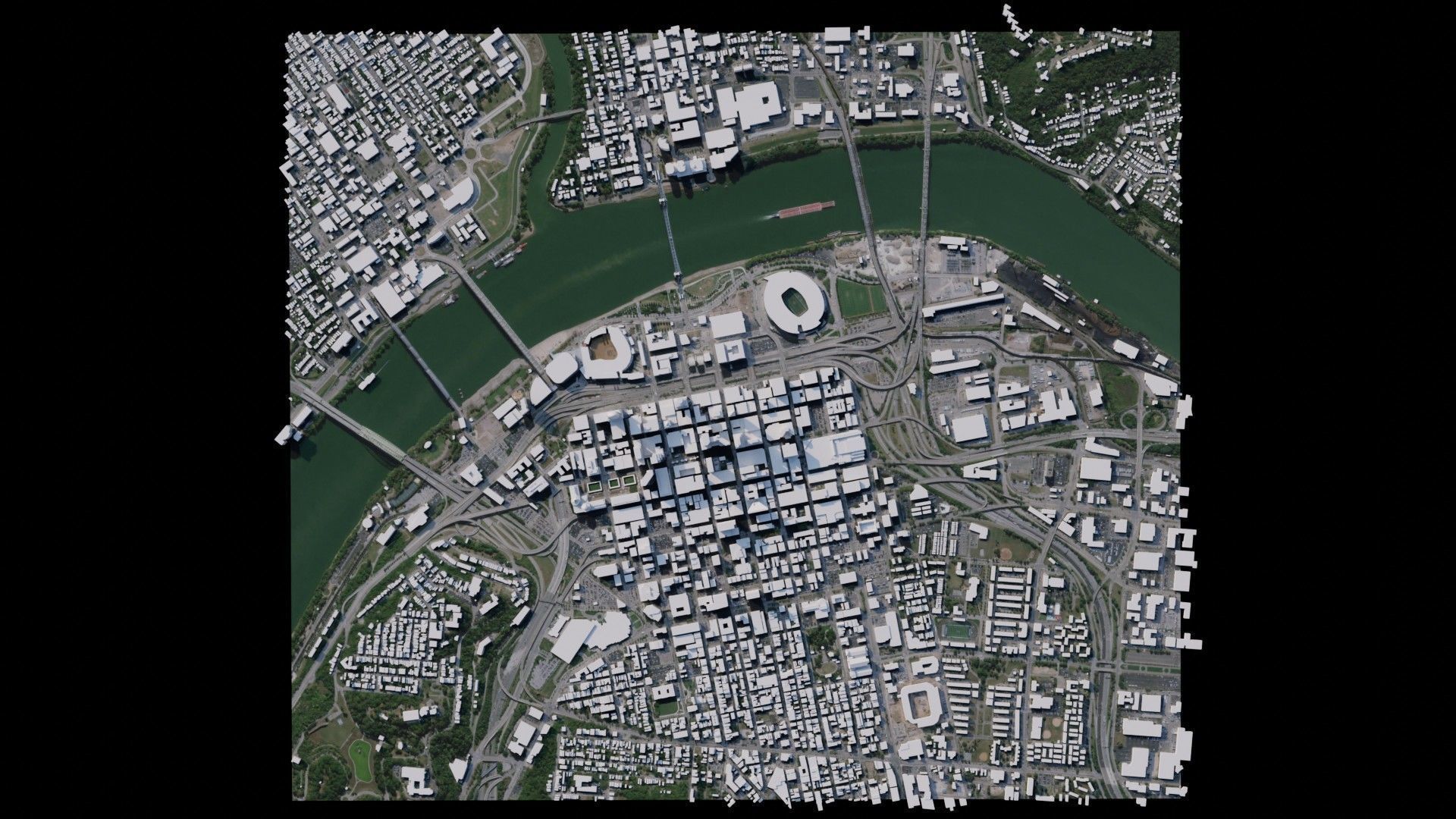 Cincinnati - USA 3D model_2