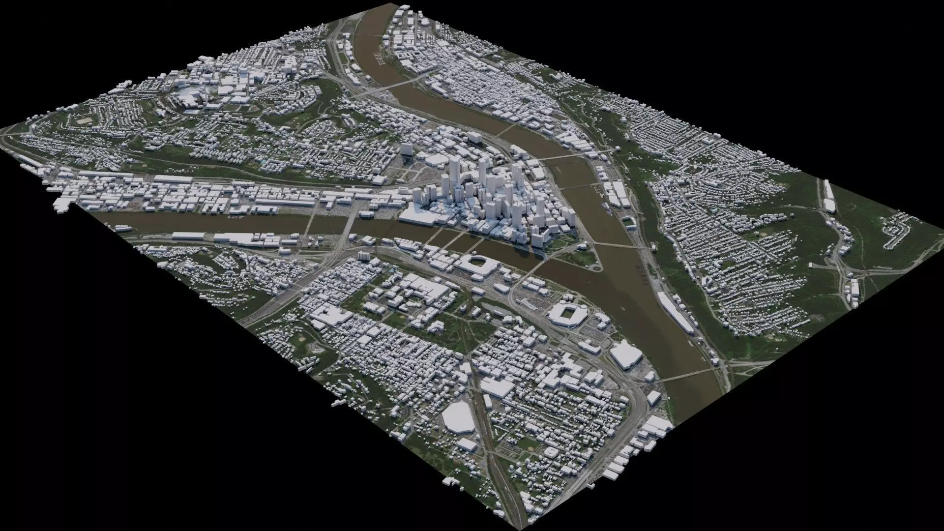 Pittsburgh - USA 3D model_0