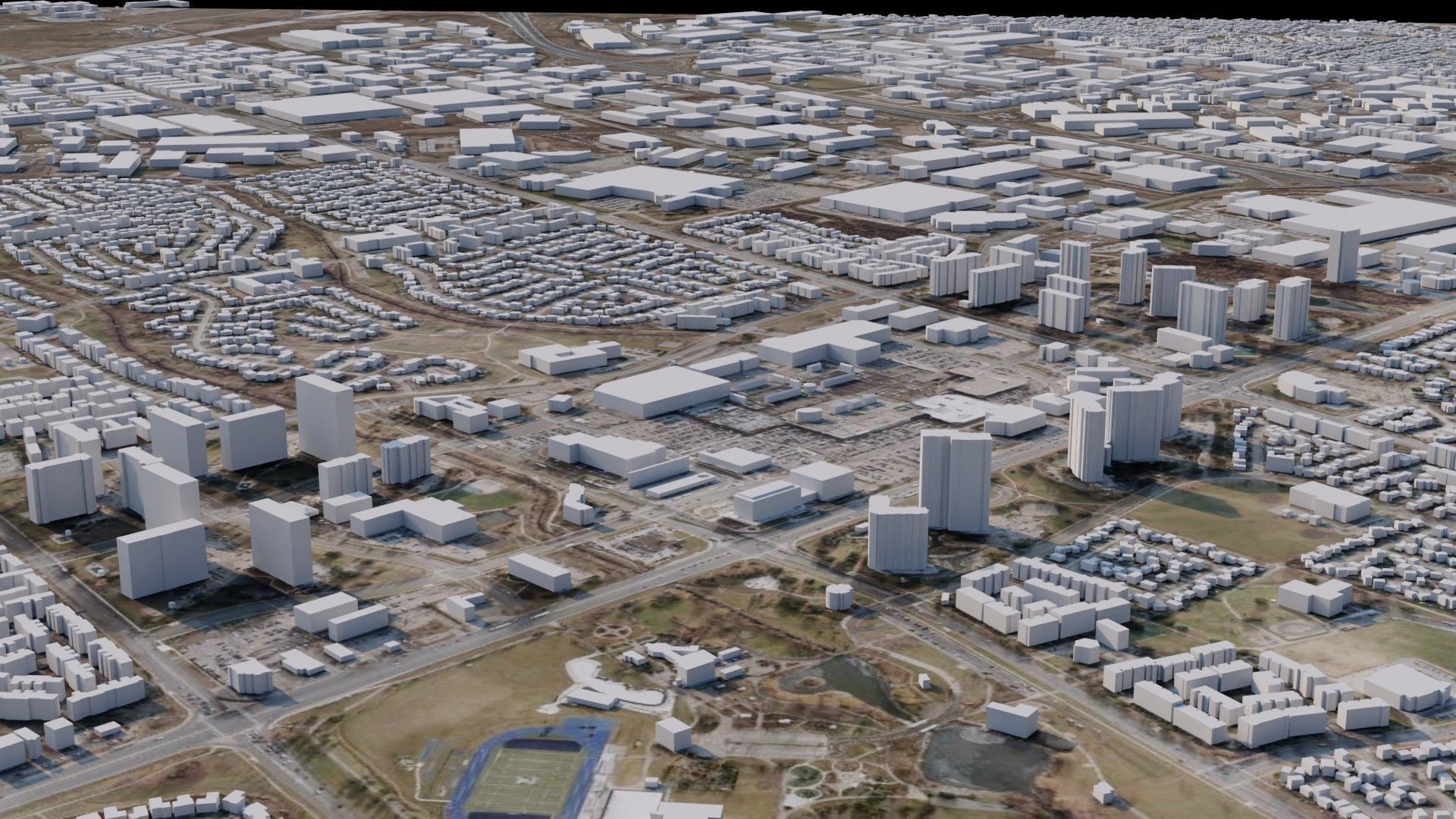 Brampton - Canada 3D model_1