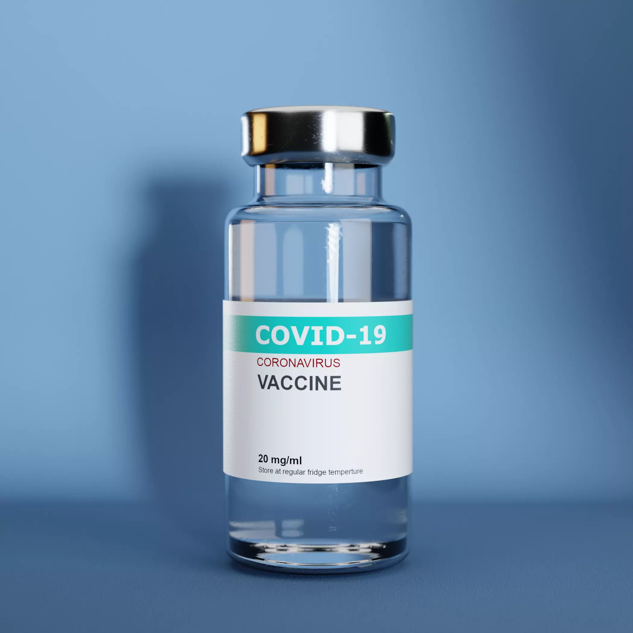 COVID19 Vaccine bottle 3D model