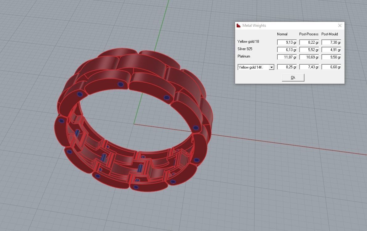 Chain Ring 3D print model_5