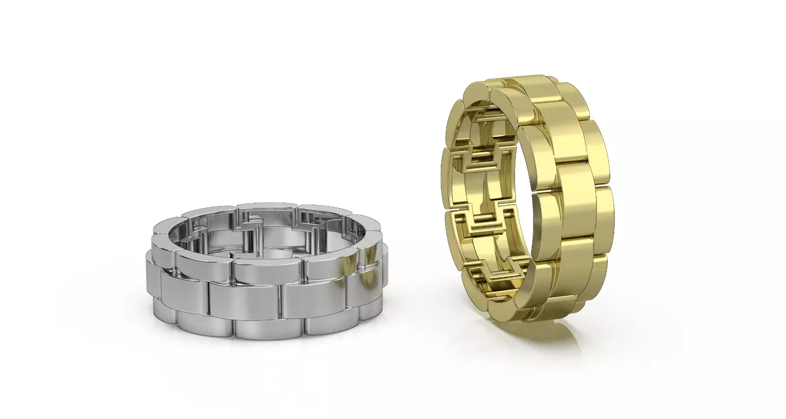 Chain Ring 3D print model_0