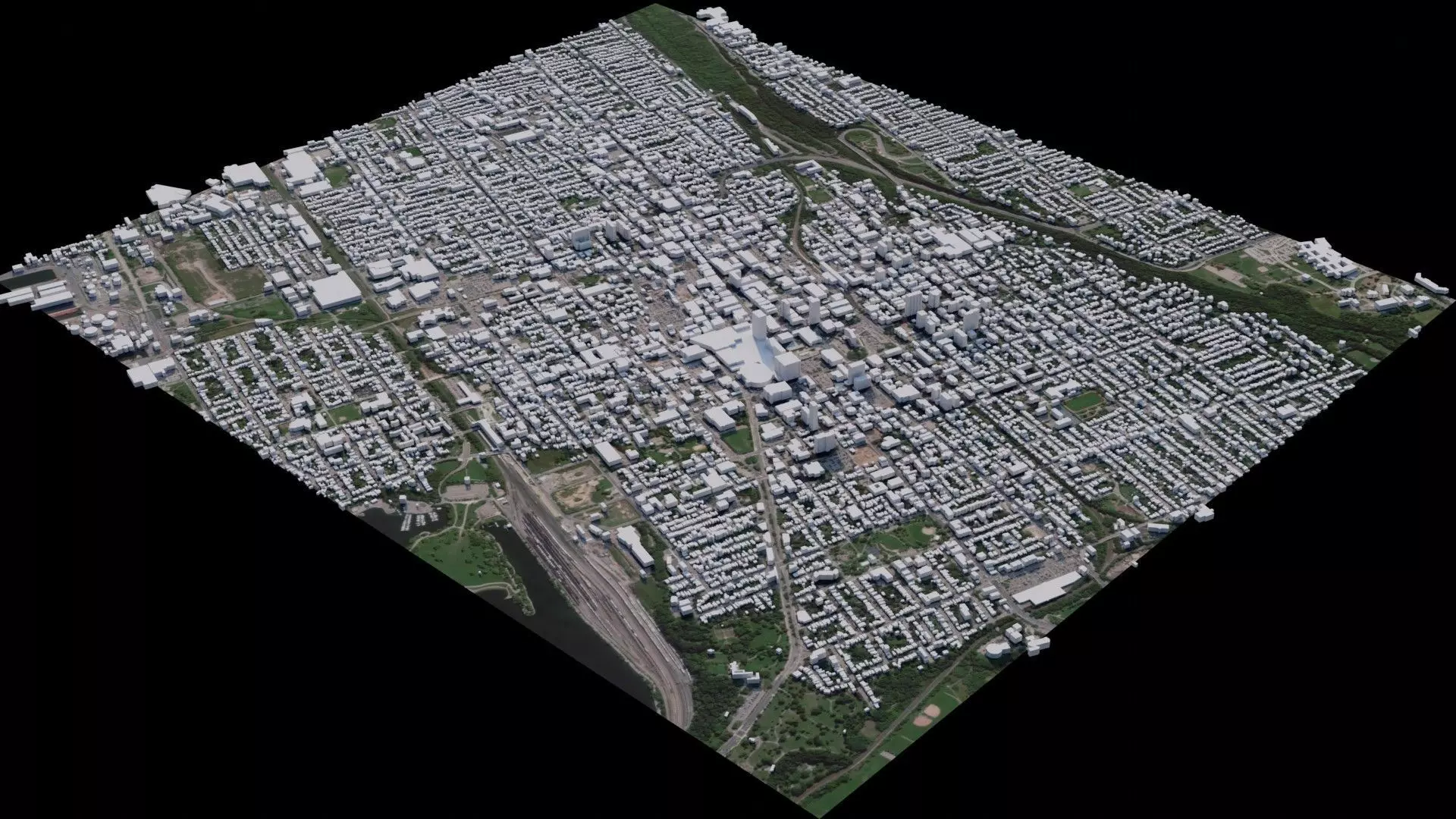 Hamilton - Canada 3D model_0
