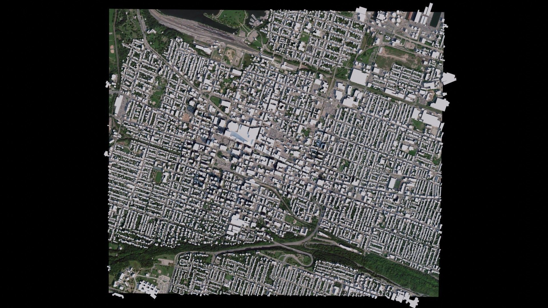 Hamilton - Canada 3D model_2