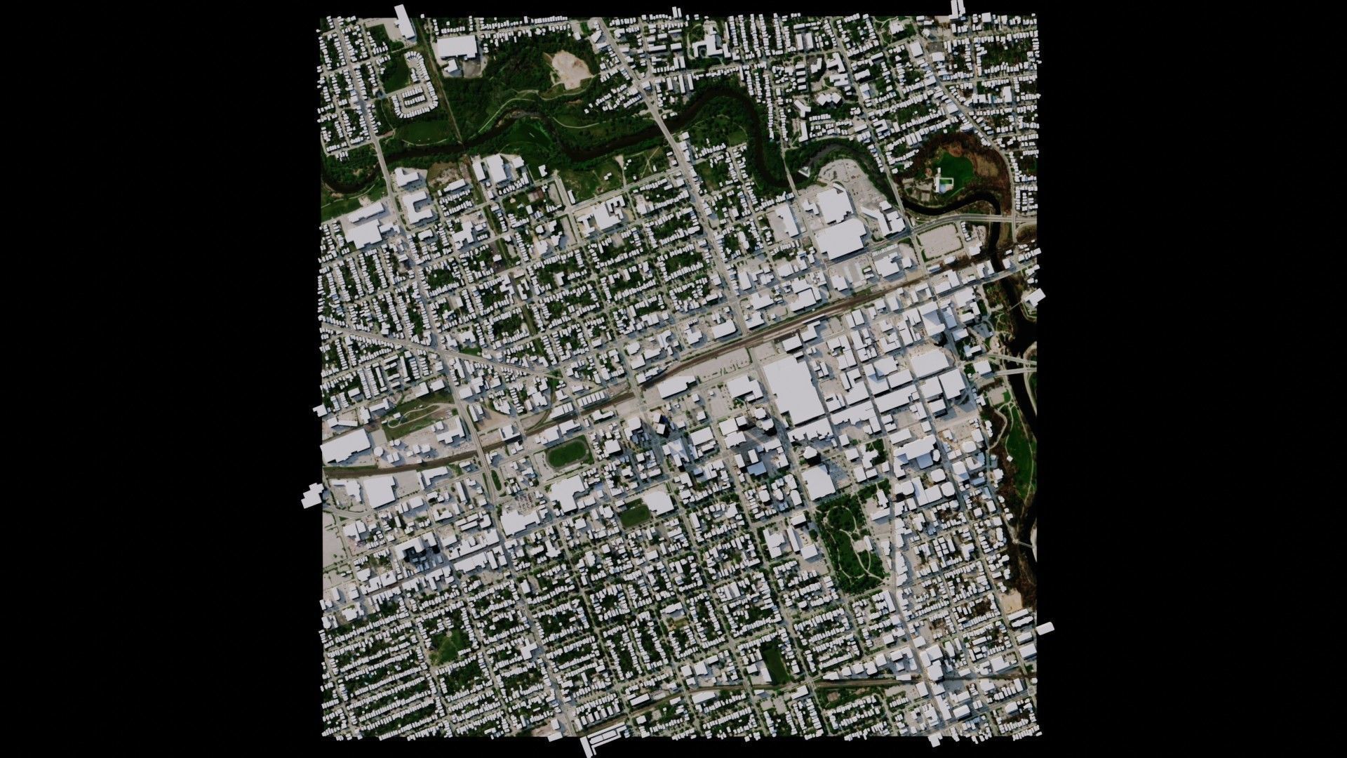 London - Canada 3D model_2