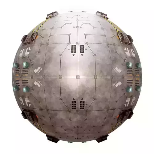 PBR Sci-Fi Industrial Texture 50