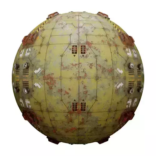 PBR Sci-Fi Industrial Texture 53