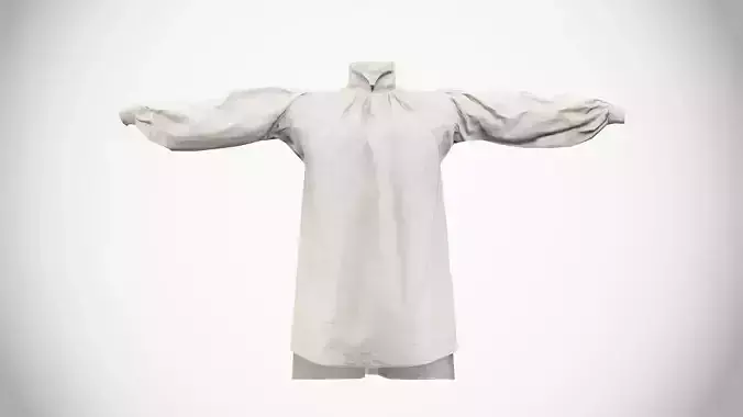 Early Victorian Mens Shirt 