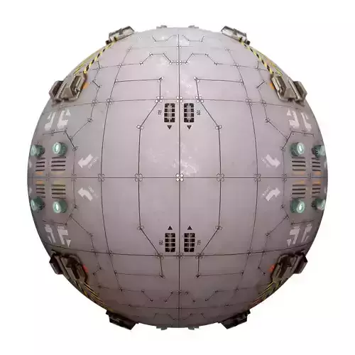 PBR Sci-Fi Industrial Texture 54