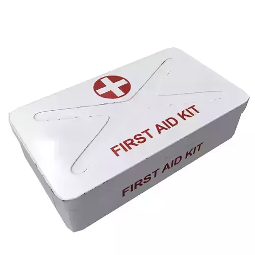 Medical kit Free low-poly 3D model