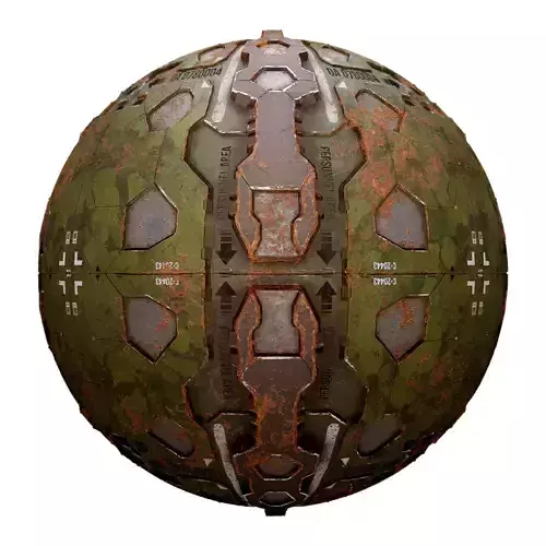 PBR Sci-Fi Industrial Texture 59