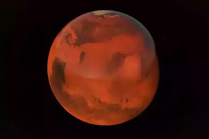 Planet Mars 3D Model 8K