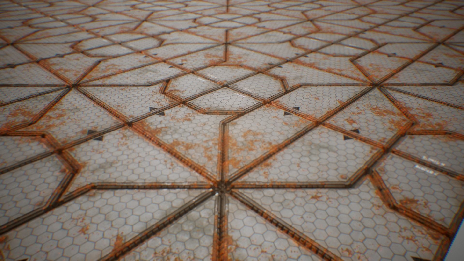 PBR Sci-Fi Industrial Texture 62 Low-poly 3D model_1