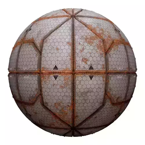 PBR Sci-Fi Industrial Texture 62