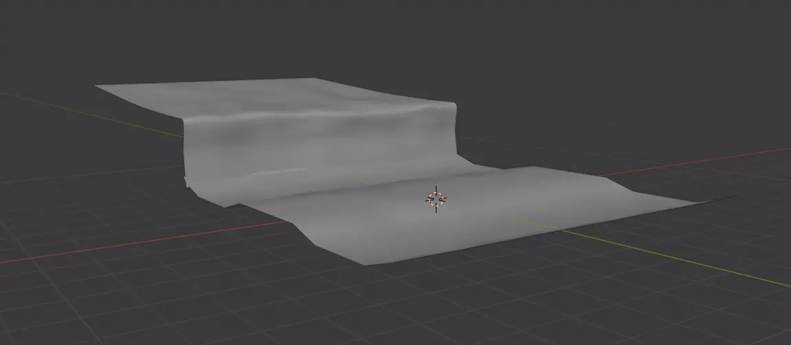 Offroad Path Free low-poly 3D model_0