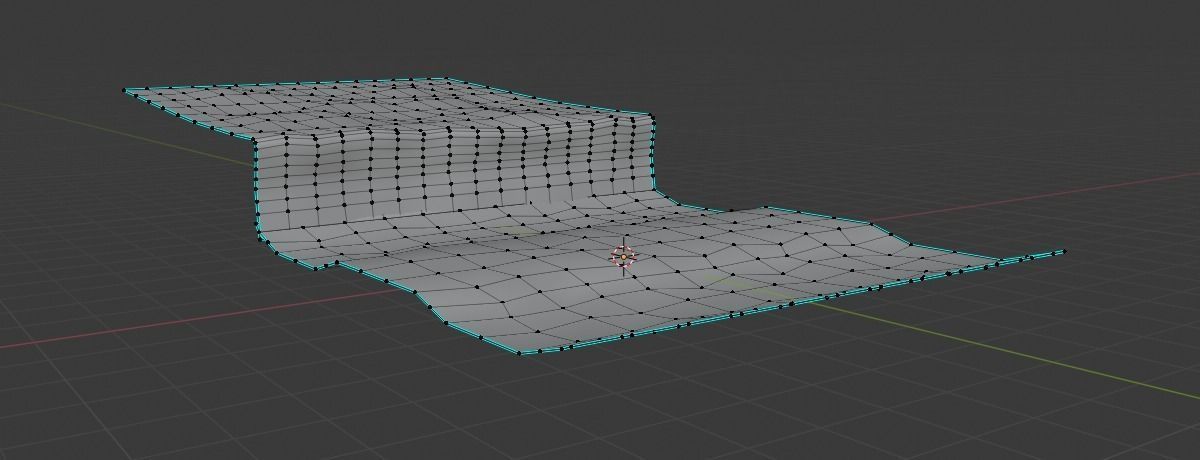 Offroad Path Free low-poly 3D model_1