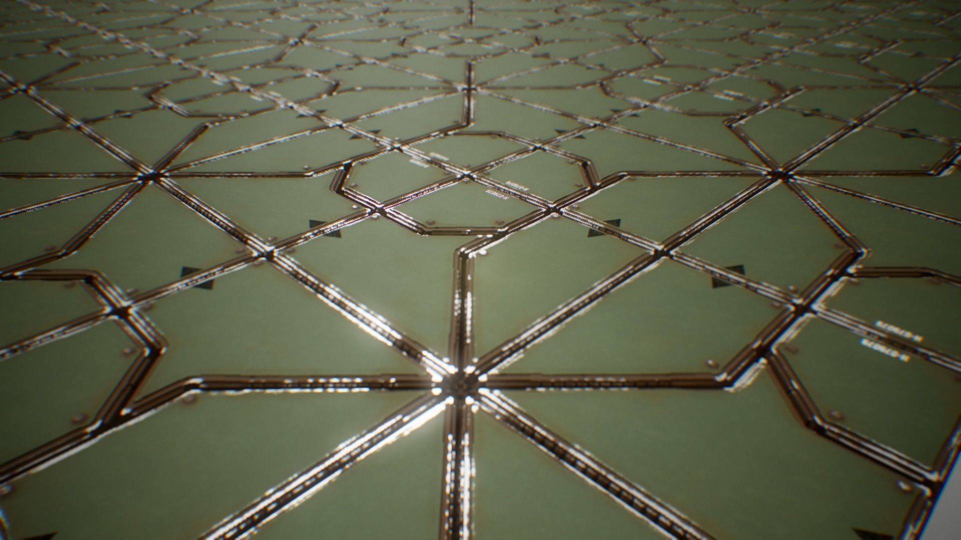 PBR Sci-Fi Industrial Texture 63 Low-poly 3D model_1