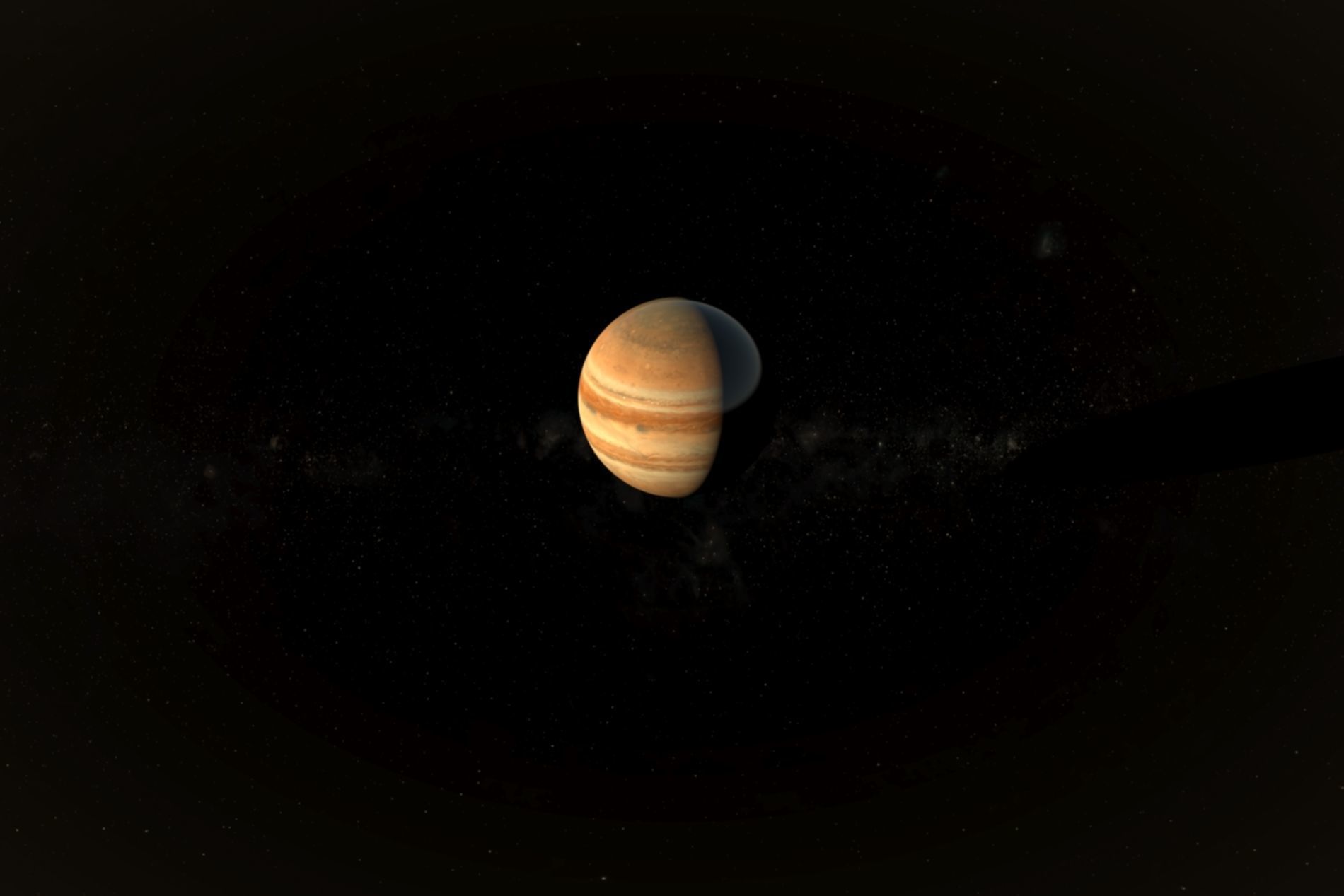 Planet Jupiter 3D Model 8K Low-poly 3D model_5
