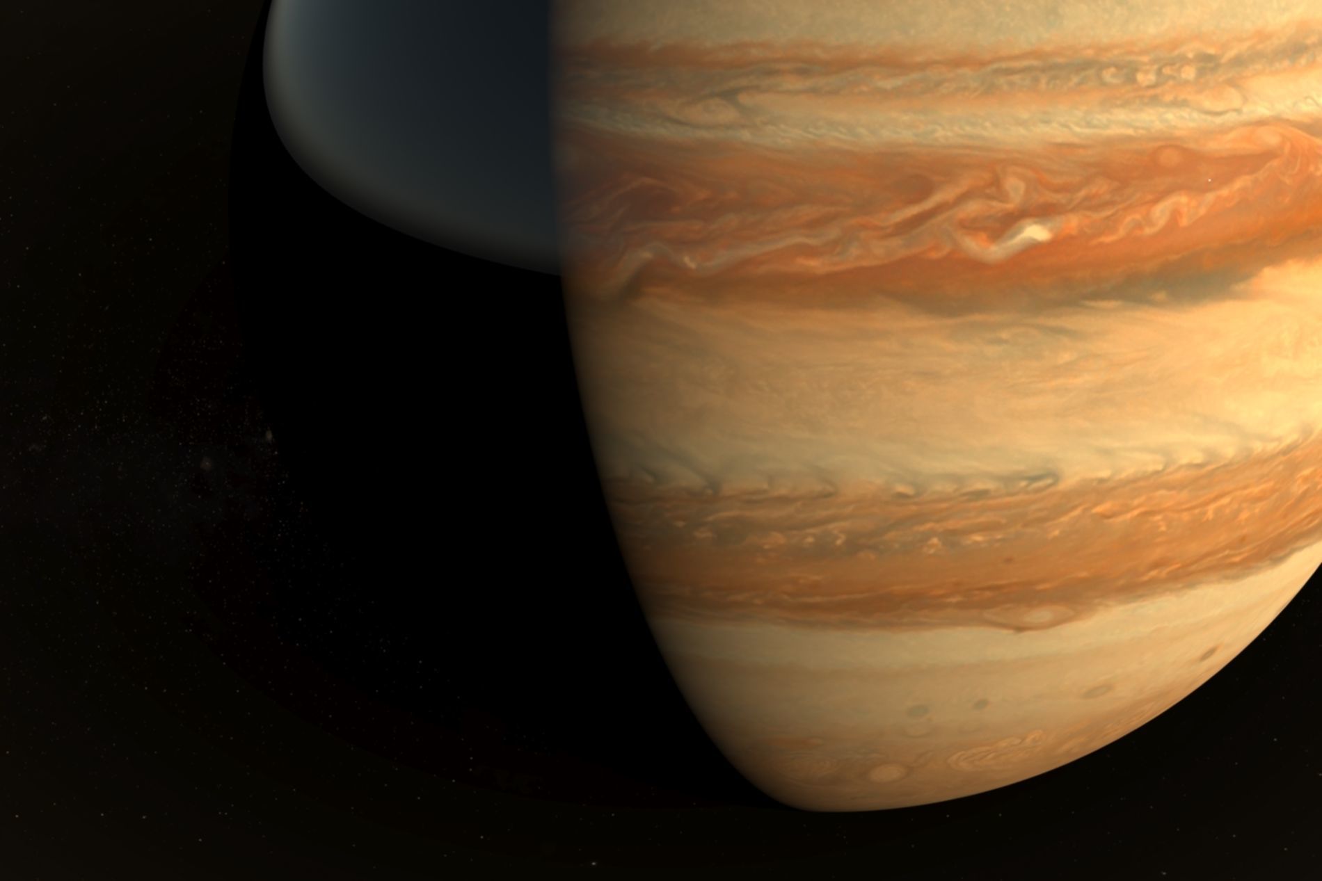 Planet Jupiter 3D Model 8K Low-poly 3D model_14