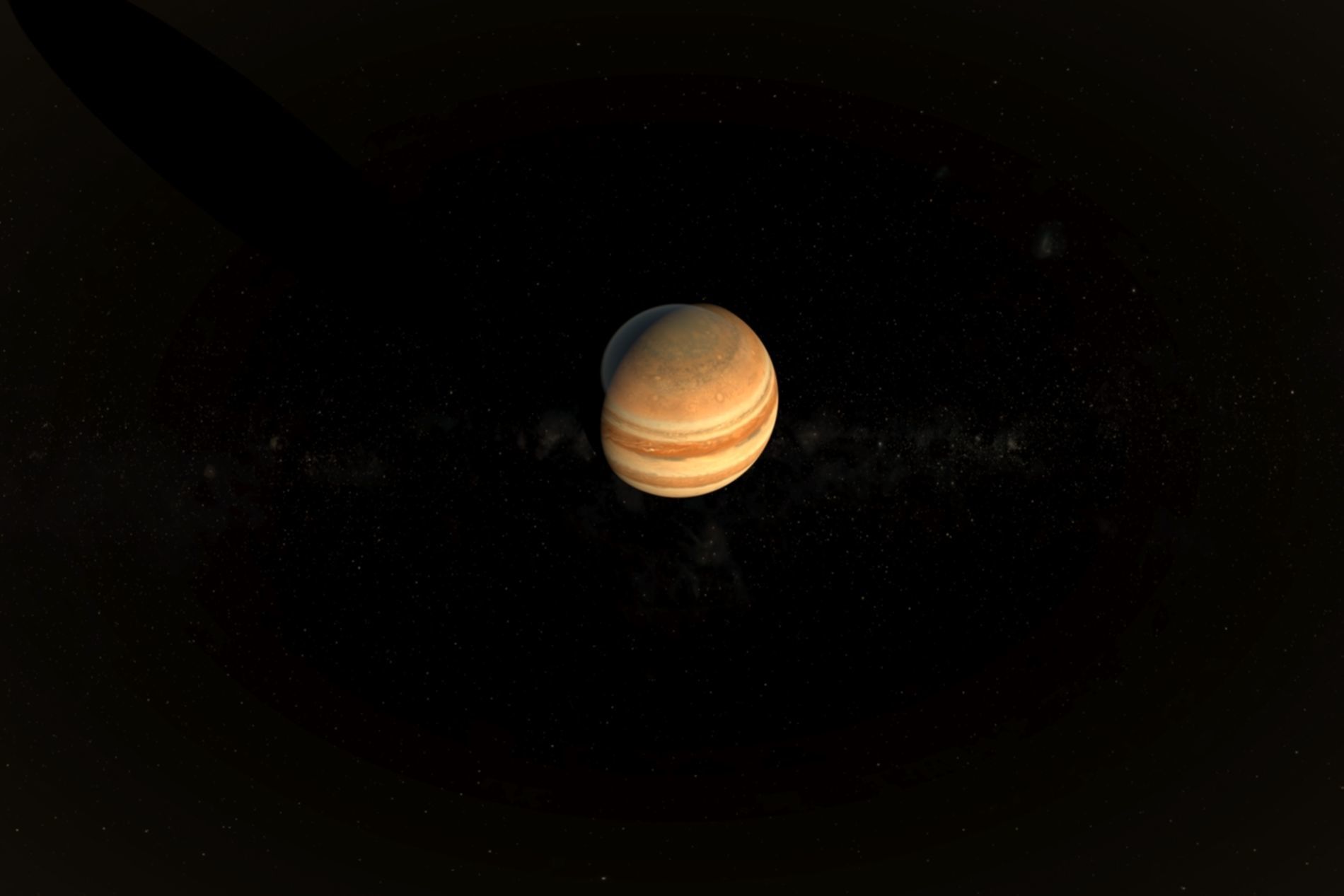 Planet Jupiter 3D Model 8K Low-poly 3D model_7